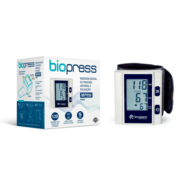 Encontraproduto.com.br - Monitor de Pressão Arterial MP060 Biopress