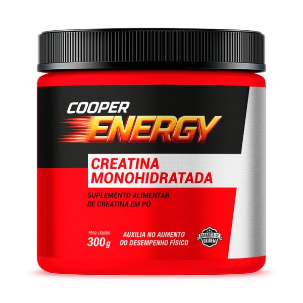 Suplemento Alimentar Cooper Energy Creatina Monohidratada 300g