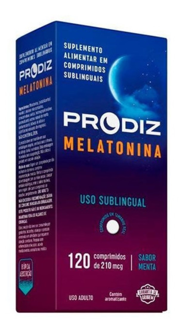 Melatonina - Prodiz - 120 comprimidos