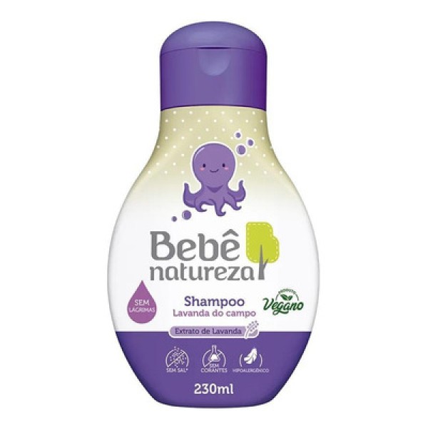 Shampoo Bebê Natureza Lavanda do Campo 230ml