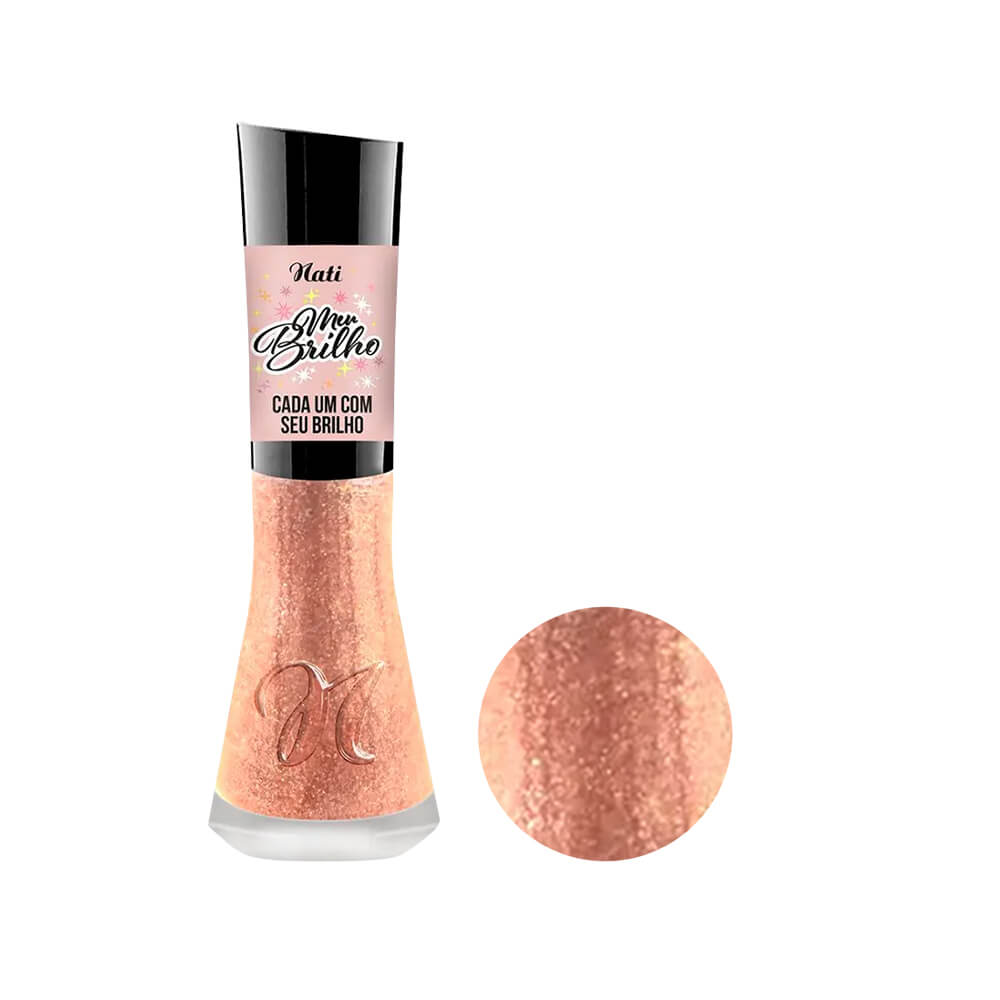 Esmalte Nati Meu Brilho Cada Um Com Seu Brilho