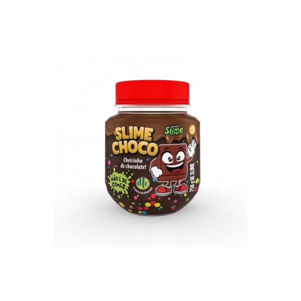 Encontraproduto.com.br - Slime Choco com Cheirinho de Chocolate de Avelã Dtc Toys