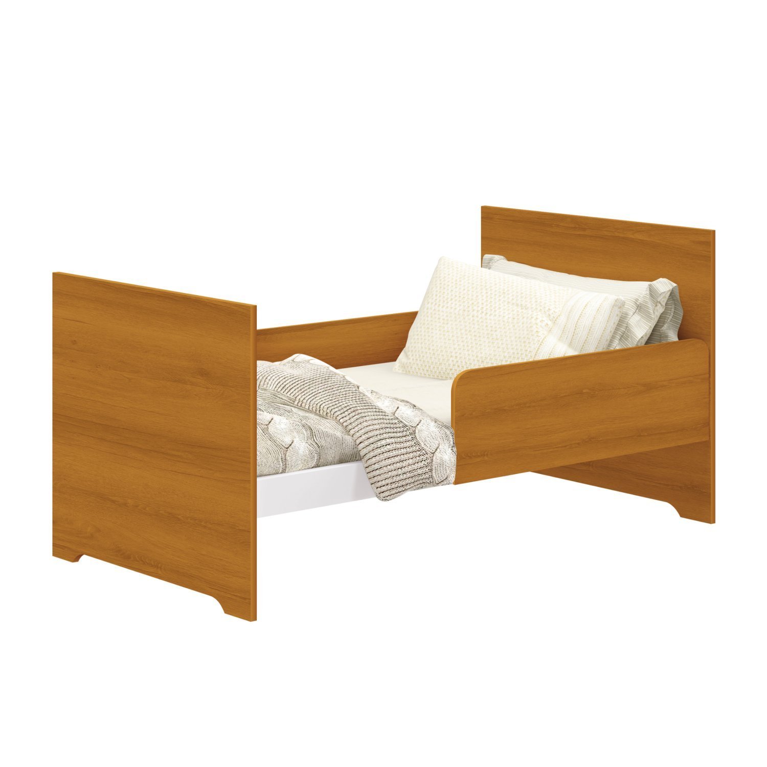 Encontraproduto.com.br - Berço 4 em 1 Estilo Clássico Evolution Branco Fosco com Savana