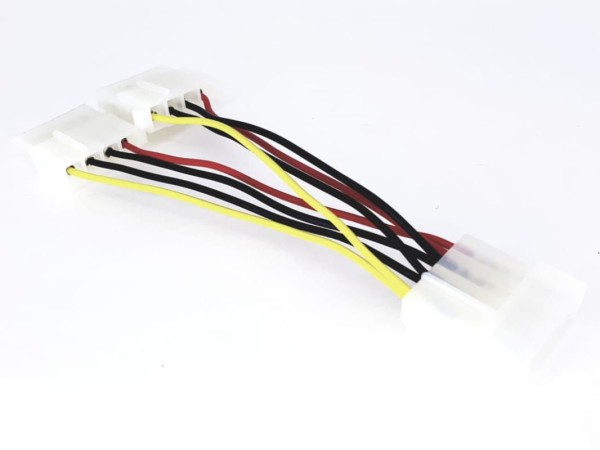 Kit 10 Peças Cabo Y Duplicador Molex Para Fonte Extensor Ide