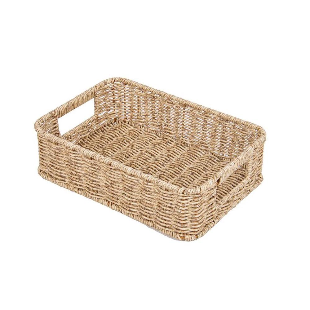 Cesta organizadora Hudson Rattan 30,5x21x8,5cm 5 litros