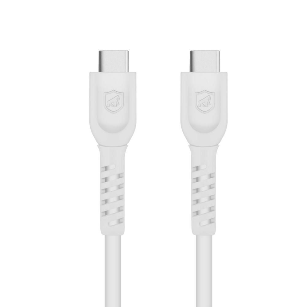 Encontraproduto.com.br - Cabo Dual Shock Type C/Type C Branco - 1,2m - GShield
