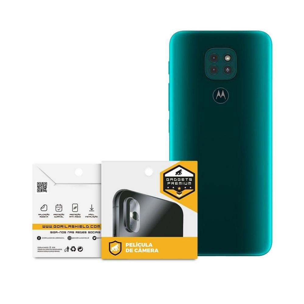 Encontraproduto.com.br - Película para Lente de Câmera para Motorola Moto G9 Play - Gshield