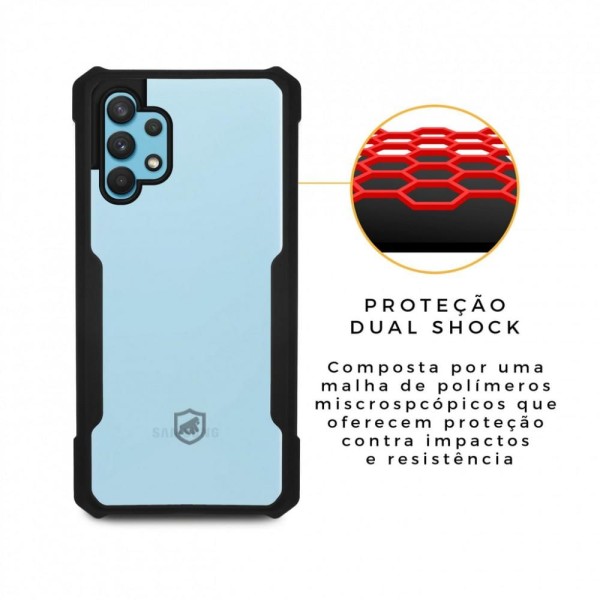 Encontraproduto.com.br - Capa case capinha Dual Shock X para Samsung Galaxy A32 5G - Gshield