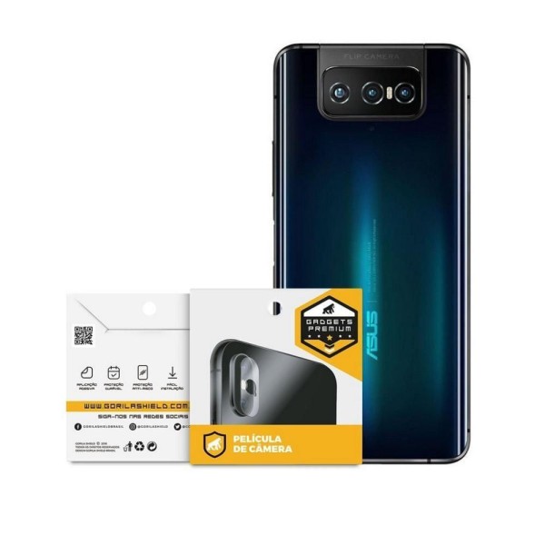 Encontraproduto.com.br - Película Para Lente De Câmera Para Asus Zenfone 7 Zs670Ks - Gshield