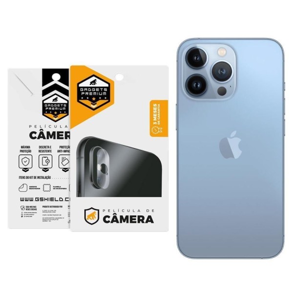 Encontraproduto.com.br - Película Para Lente De Câmera Para Iphone 13 Pro - Gshield