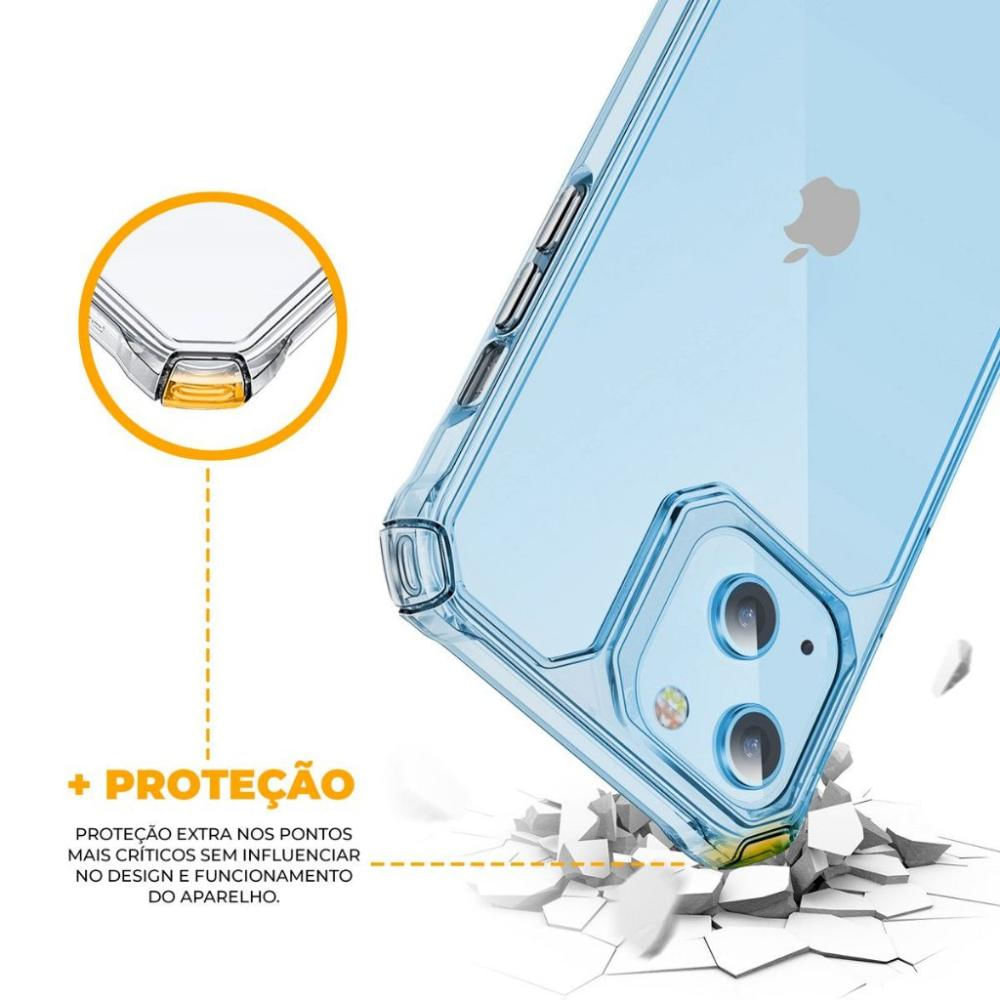 Encontraproduto.com.br - Capa Clear Proof p/ iPhone 13 Gorila Shield GS-4166-IP