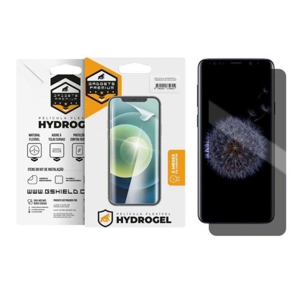 Película Privacidade Hydrogel Para Samsung Galaxy S9 Plus - Gshield