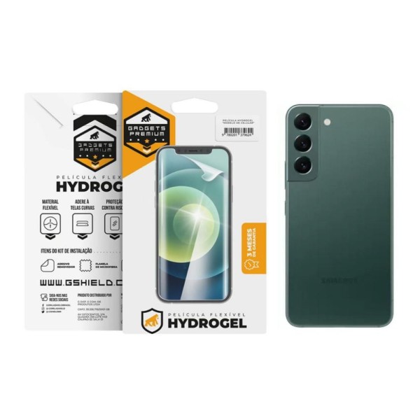 Encontraproduto.com.br - Película Traseira de Hydrogel para Samsung Galaxy S22 Plus - Gshield