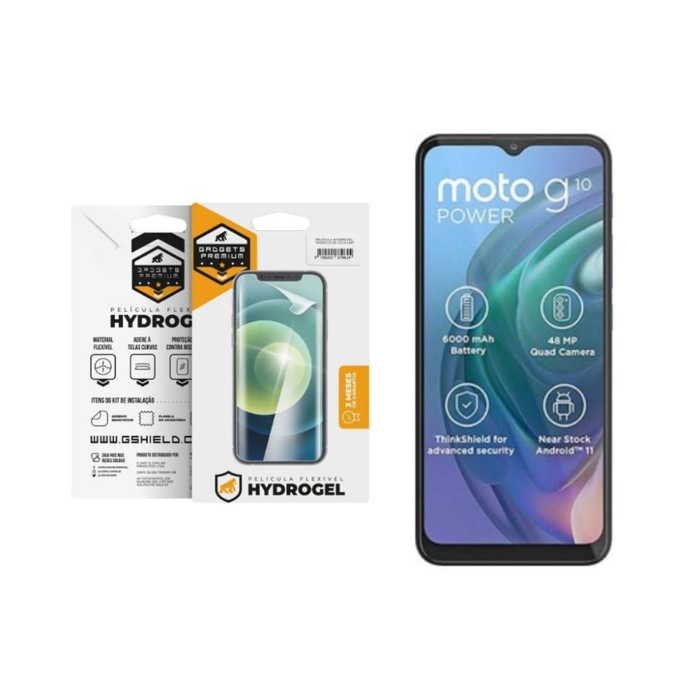 Encontraproduto.com.br - Película Hydrogel Fosca para Motorola Moto G10 Power - Gshield