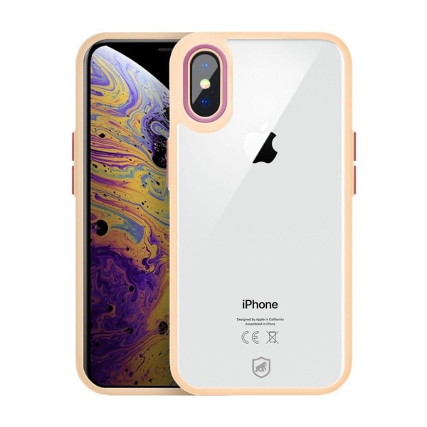 Encontraproduto.com.br - Capa para iPhone X / XS - Lite Rosa - Gshield