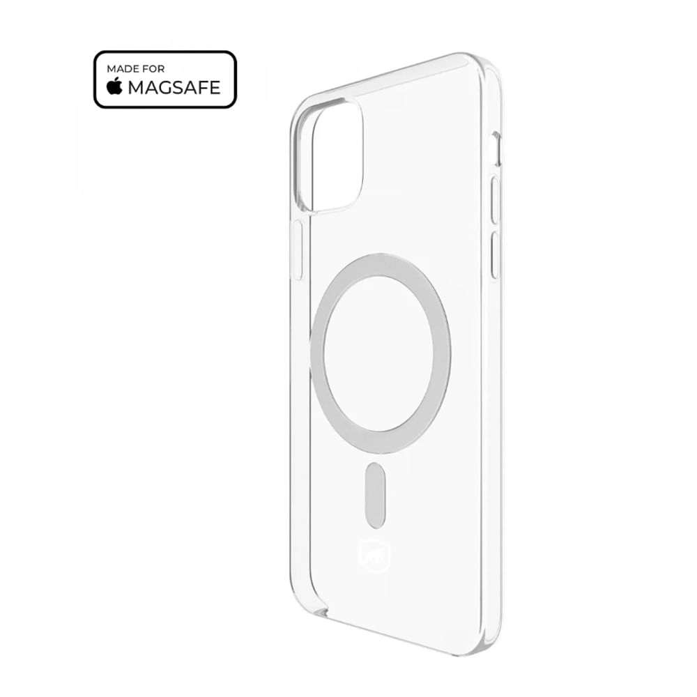 Encontraproduto.com.br - Capa Magsafe p/ iPhone 14 Plus Transparente Gorila Shield