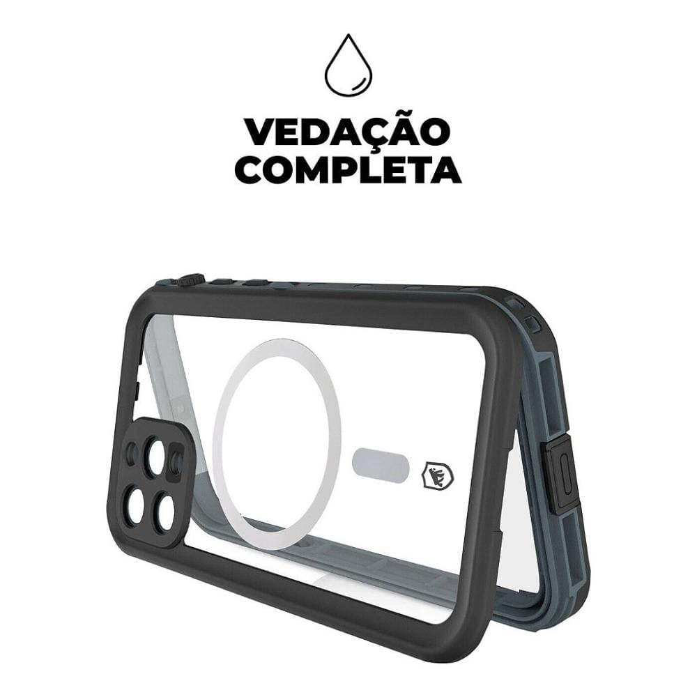 Encontraproduto.com.br - Capa Case Capinha À Prova DÁgua Nautical Para Iphone 14 Pro Max -Gshield