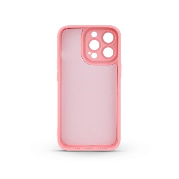 Encontraproduto.com.br - Capa para iPhone 14 Pro Max - Rosa - Silicon Cloud - Gshield
