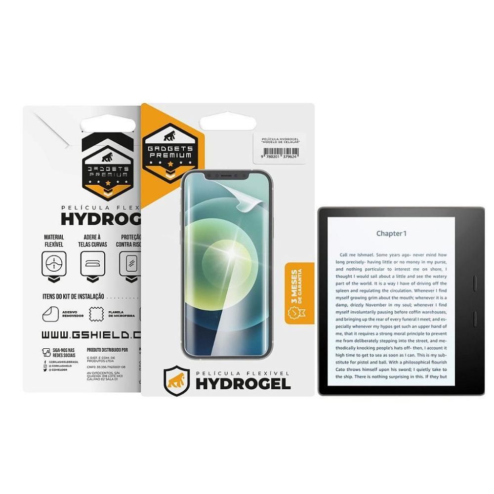 Encontraproduto.com.br - Película para Kindle Oasis 7 - Hydrogel HD - Gshield