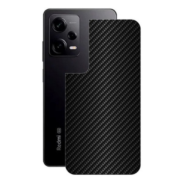 Encontraproduto.com.br - Película RedmiNote12Pro5G -TraseiraFibraCarbonoPreta-Gshield