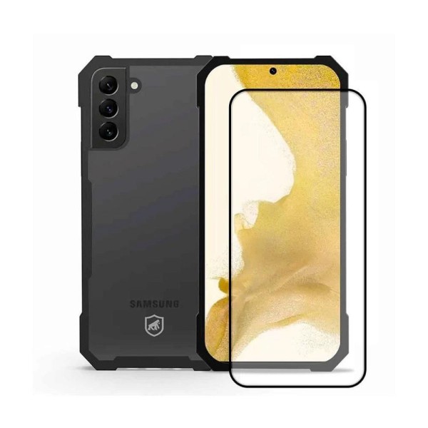 Encontraproduto.com.br - Capa Dual Shock X E Pelicula Para Galaxy S22 - Gshield