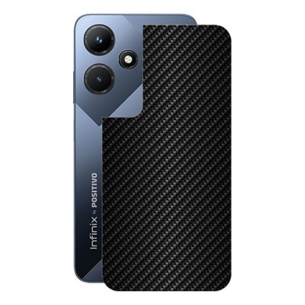 Película para Infinix Hot 30i - Traseira de Fibra de Carbono Preta - Gshield
