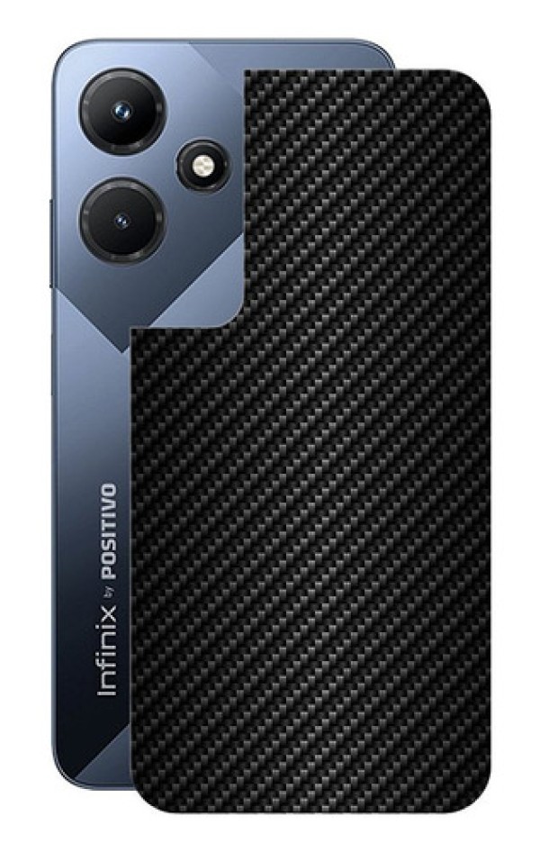 Película para Infinix Hot 30i - Traseira de Fibra de Carbono Preta - Gshield