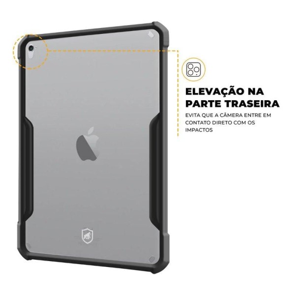 Encontraproduto.com.br - Kit Capa Dual Shock X e Caneta Dinamic para iPad Air 2 - Gshield