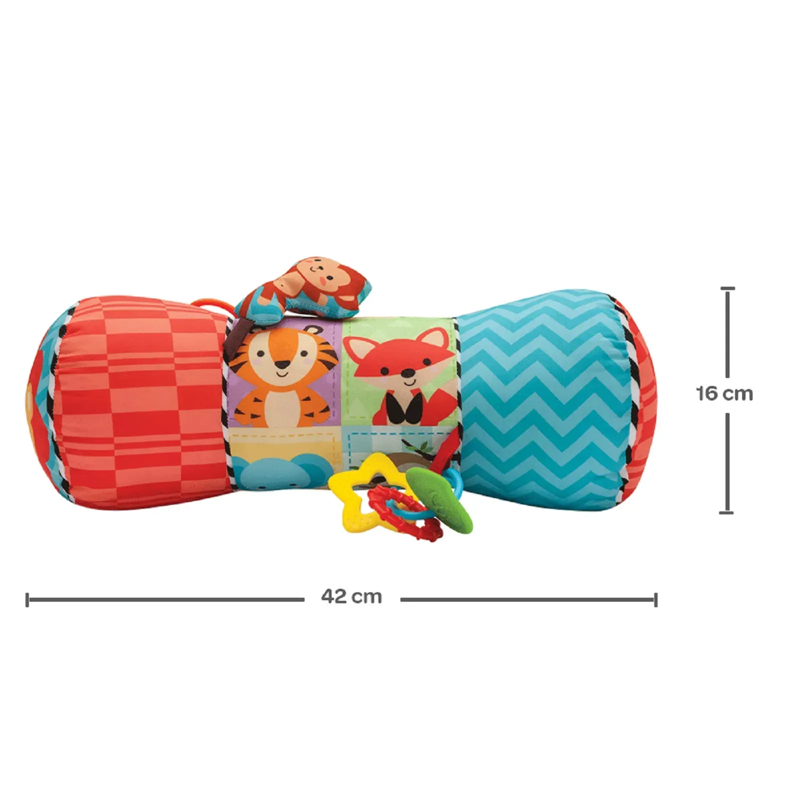 Encontraproduto.com.br - Almofada Rolinho De Atividades Toys Buba 10661