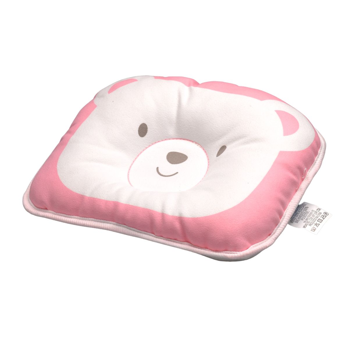Travesseiro Para Bebe Urso Rosa 10722 - Buba