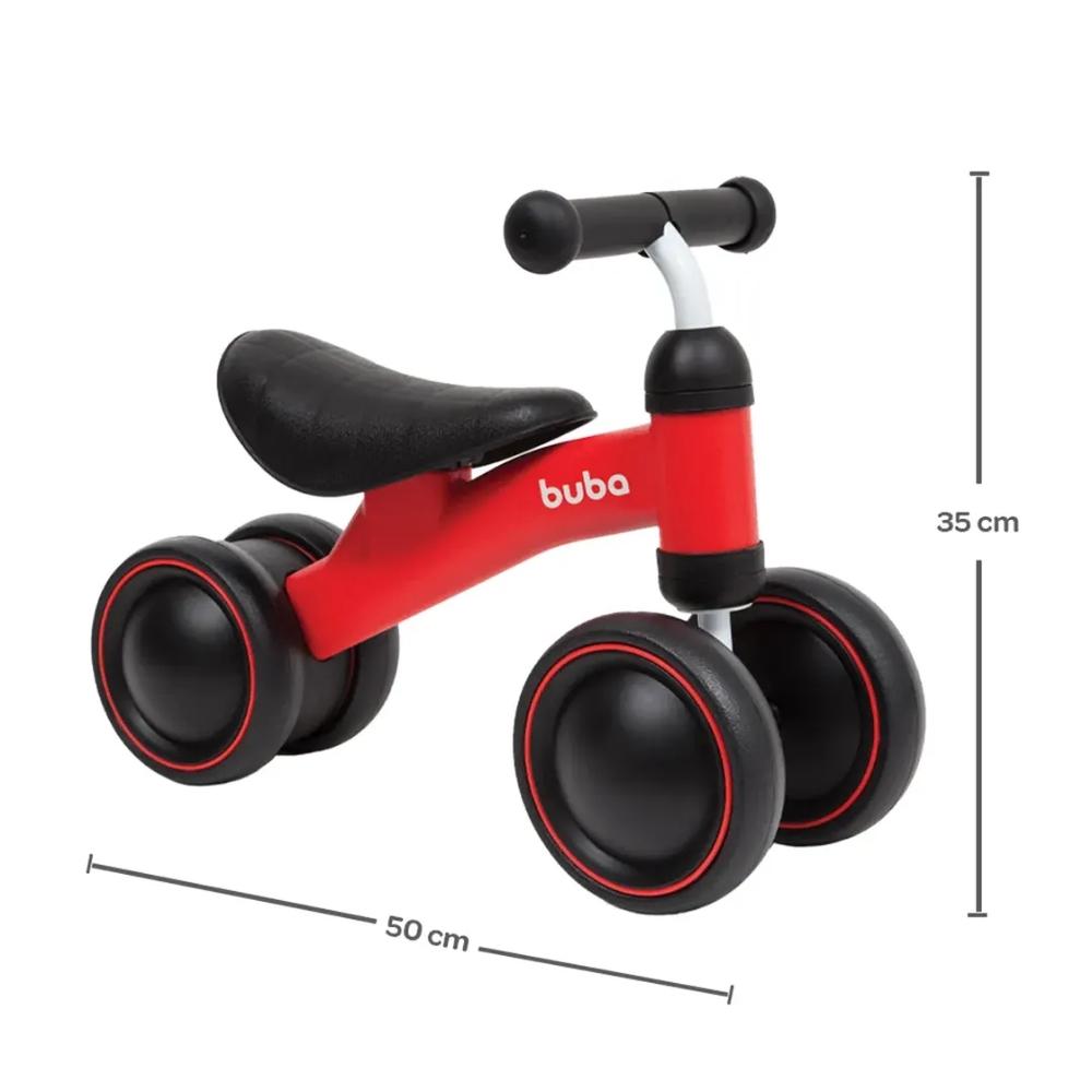 Bicicleta De Equilibrio Vermelha Buba 10728
