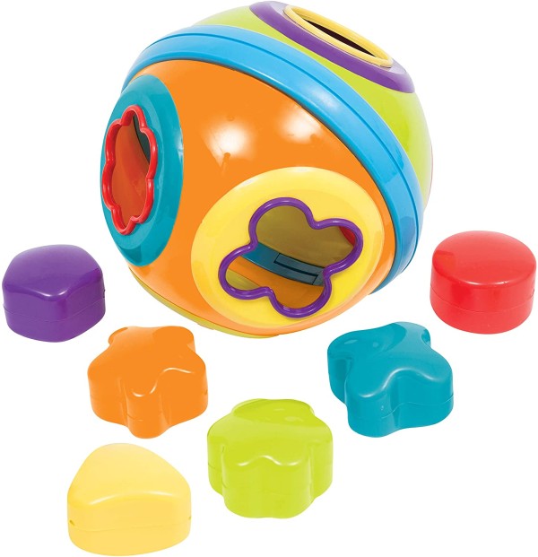 Encontraproduto.com.br - Bola Formas e Encaixe Baby Buba
