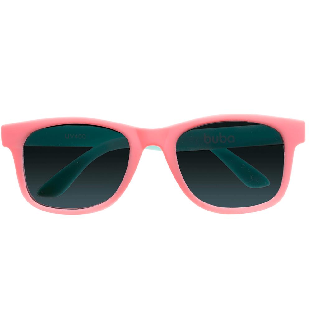 Encontraproduto.com.br - Óculos de Sol Infantil Rosa/Verde Proteção UVA e UVB Buba