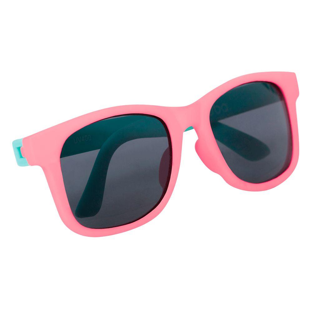 Encontraproduto.com.br - Óculos de Sol Infantil Rosa/Verde Proteção UVA e UVB Buba