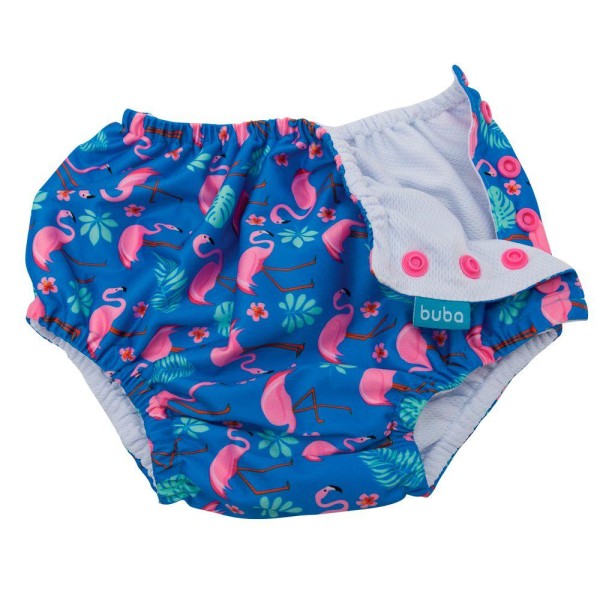 Encontraproduto.com.br - Biquíni Ecológico Reutilizável de Piscina Flamingo - Buba