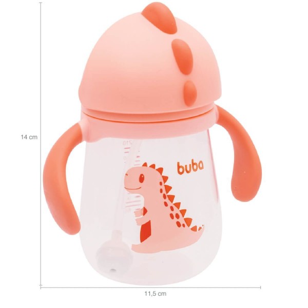 Encontraproduto.com.br - COPO DINO COM ALCA ROSA - BUBA
