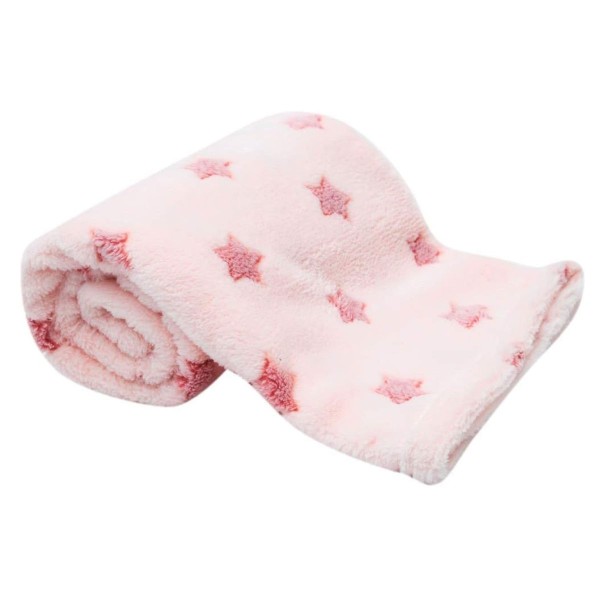 Encontraproduto.com.br - Mantinha Estrelinhas Rosa Buba 11847