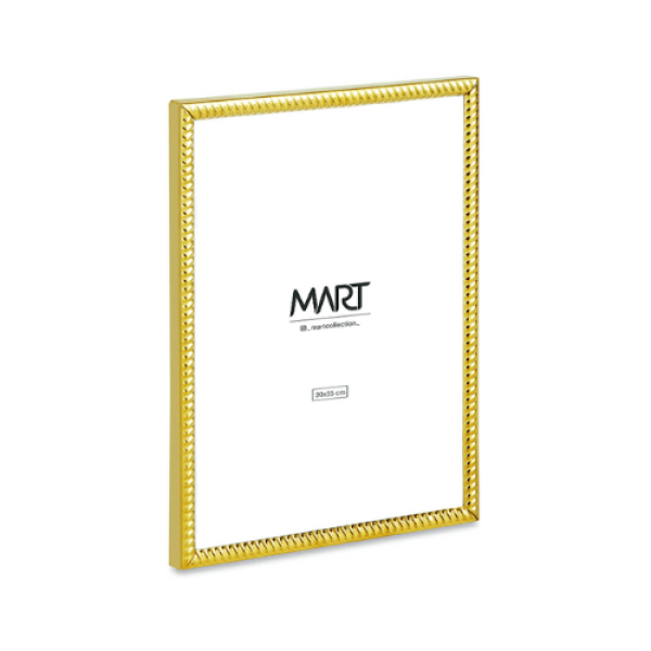 Encontraproduto.com.br - Porta-Retrato em Metal Dourado 15x20cm