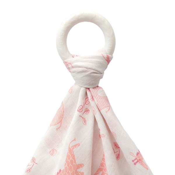 Encontraproduto.com.br - NANINHA ESTAMPADA COM MORDEDOR ARGOLA -  ROSA
