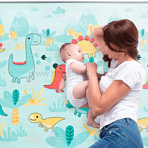 Encontraproduto.com.br - Tapete de Atividades para bebê Baby Dino (2m+) - Buba