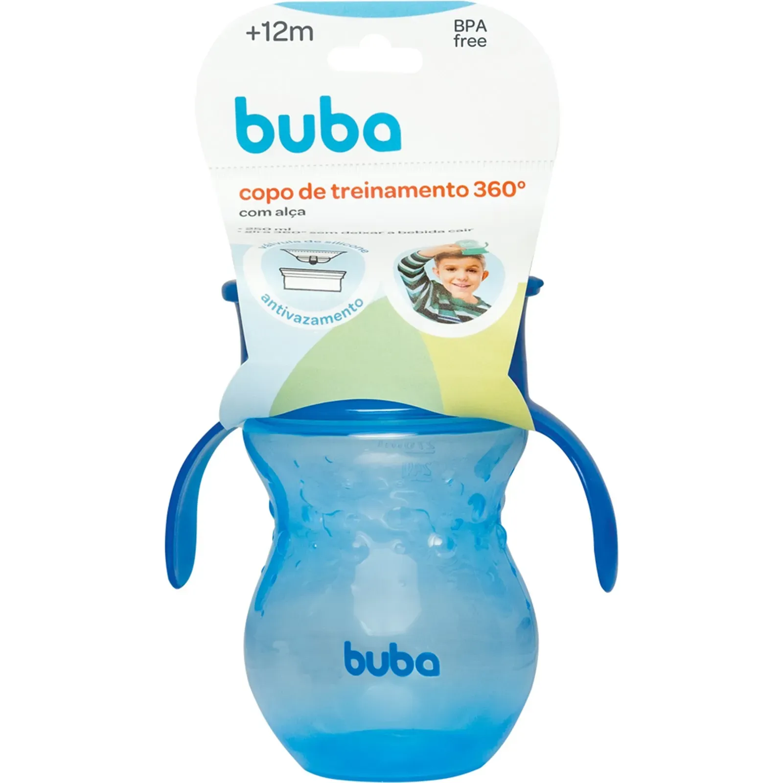 Encontraproduto.com.br - Copo 360° Com Alça - Azul