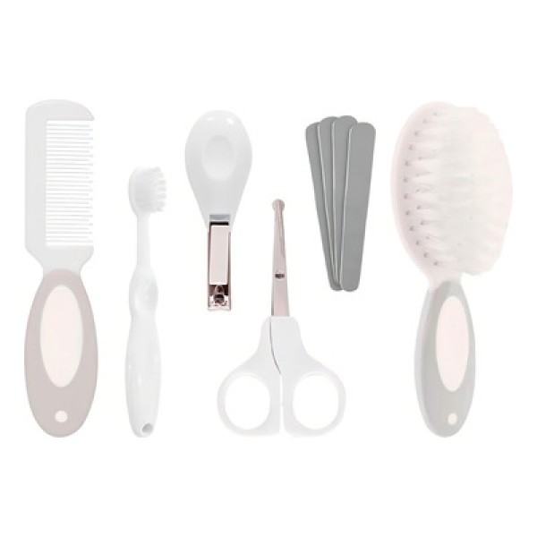 Kit Cuidados e Higiene Com Estojo Bebê Criança 6 Peças Buba