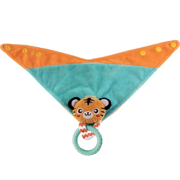 Encontraproduto.com.br - Bandana Plush Com Mordedor Bub Buba 12756