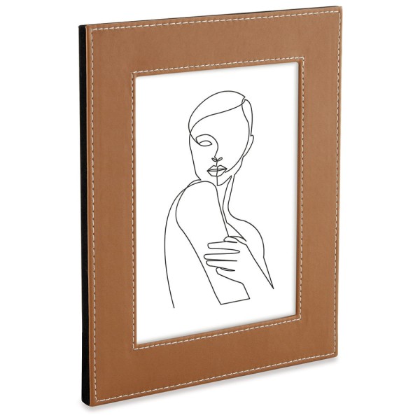Encontraproduto.com.br - Porta-retrato  com revestimento sintético - 20x25