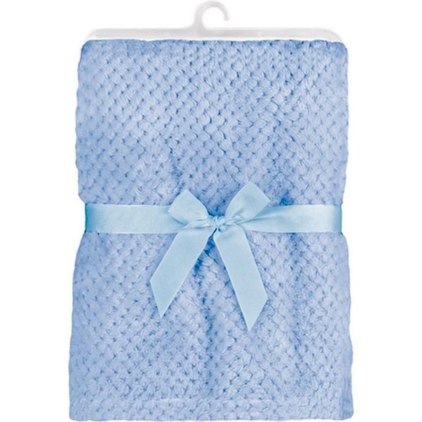 Manta para bebê em Soft Azul (3m+) - Buba