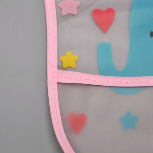 Encontraproduto.com.br - Babador - Buba - Arco-Íris - Com Pega Migalhas - Rosa