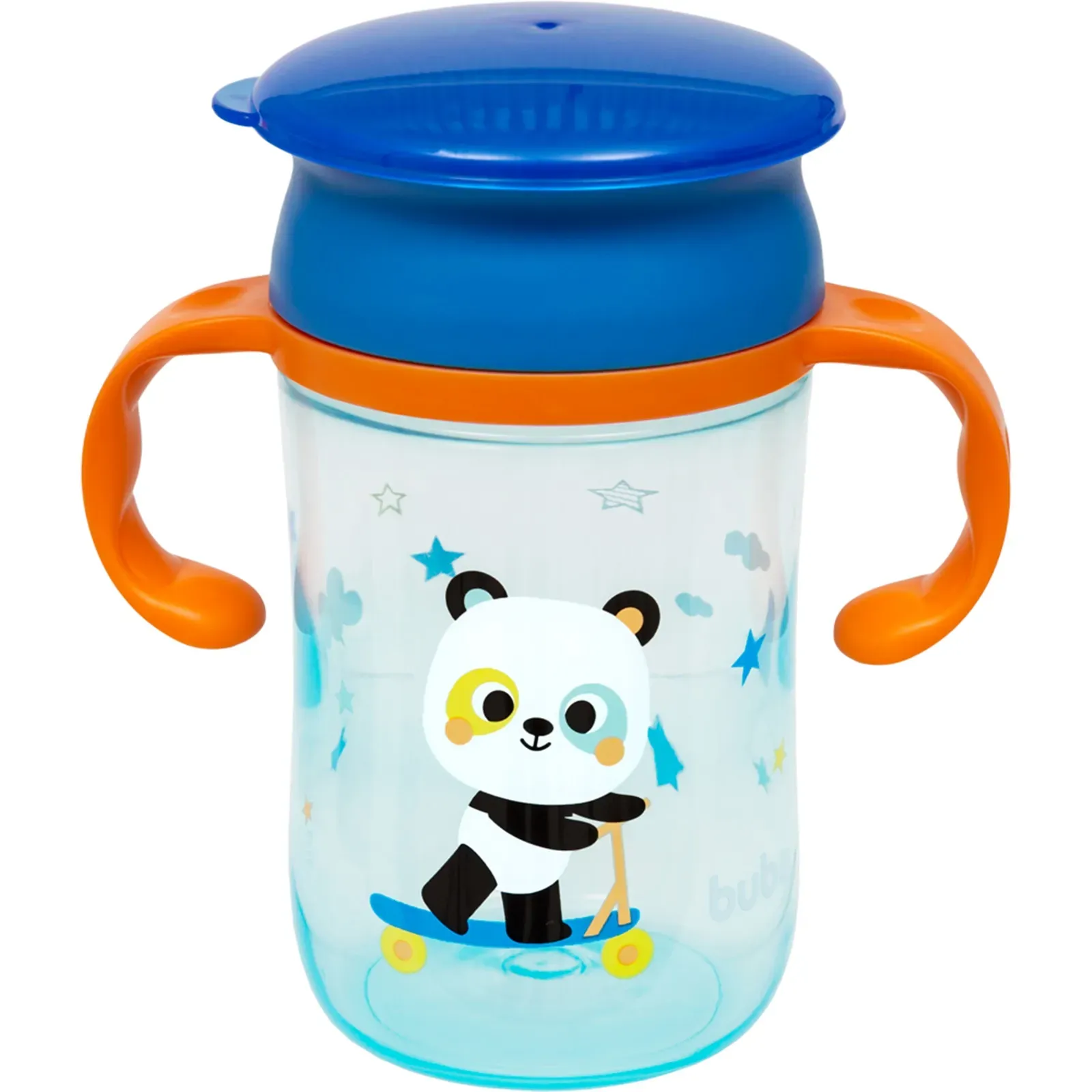 Encontraproduto.com.br - Copo de Treinamento Buba 360° Zoo Panda Colorido