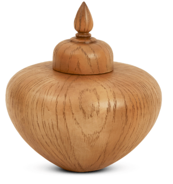 Pote em Poliresina 16x15cm Marrom Mart Presente