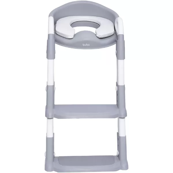 Encontraproduto.com.br - Assento Redutor com Escada - Cinza - Buba