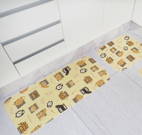 KIT TAPETE COZINHA POP CROISSANT 2PCS 2869-10103 JUNIOR